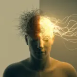 Illustration of a brain being rewired, symbolizing how to stop bad habits by replacing negative patterns with healthy routines.