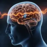 Abstract image of a brain with glowing neural pathways, illustrating the concept that Old habits die hard origin and the difficulty of habit formation.